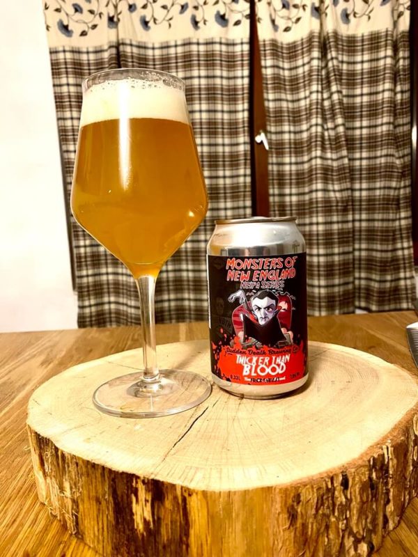 Sudden Death Brewing Thicker Than Blood Tasting