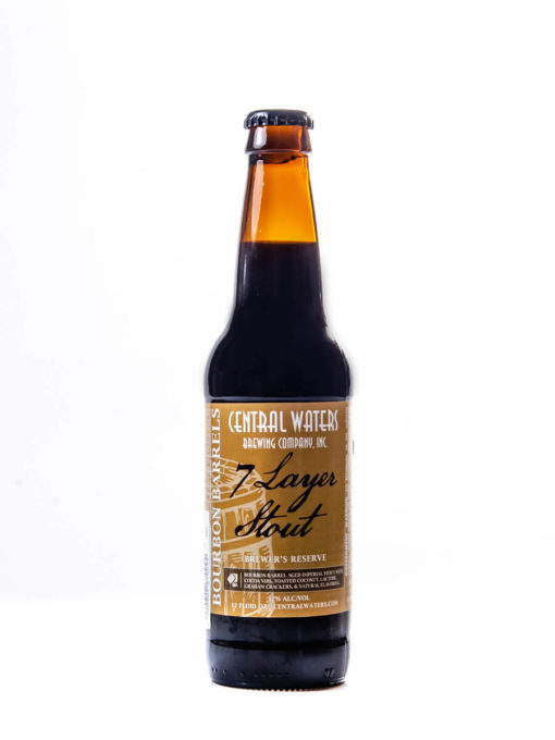 Central Waters 7 Layer Stout Brewers Reserve , Bourbon Barrel Aged with Ccoa , Lactose , Graham Crackers im Shop kaufen