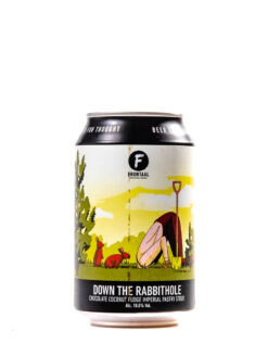 Frontaal Down the Rabbithole Pastry Stout - Chocolate Coconut Fudge Imperial Stout im Shop kaufen