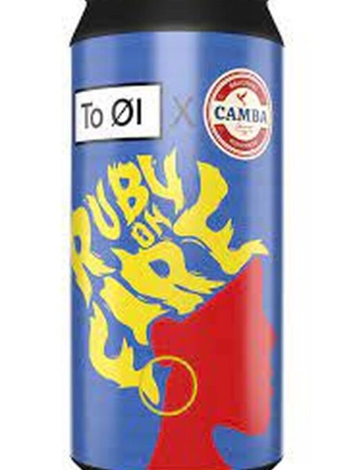 Camba Brauerei Ruby on Fire - Hoppy Amber Ale - Collab To ÖL - 0.44 Liter Dose im Shop kaufen